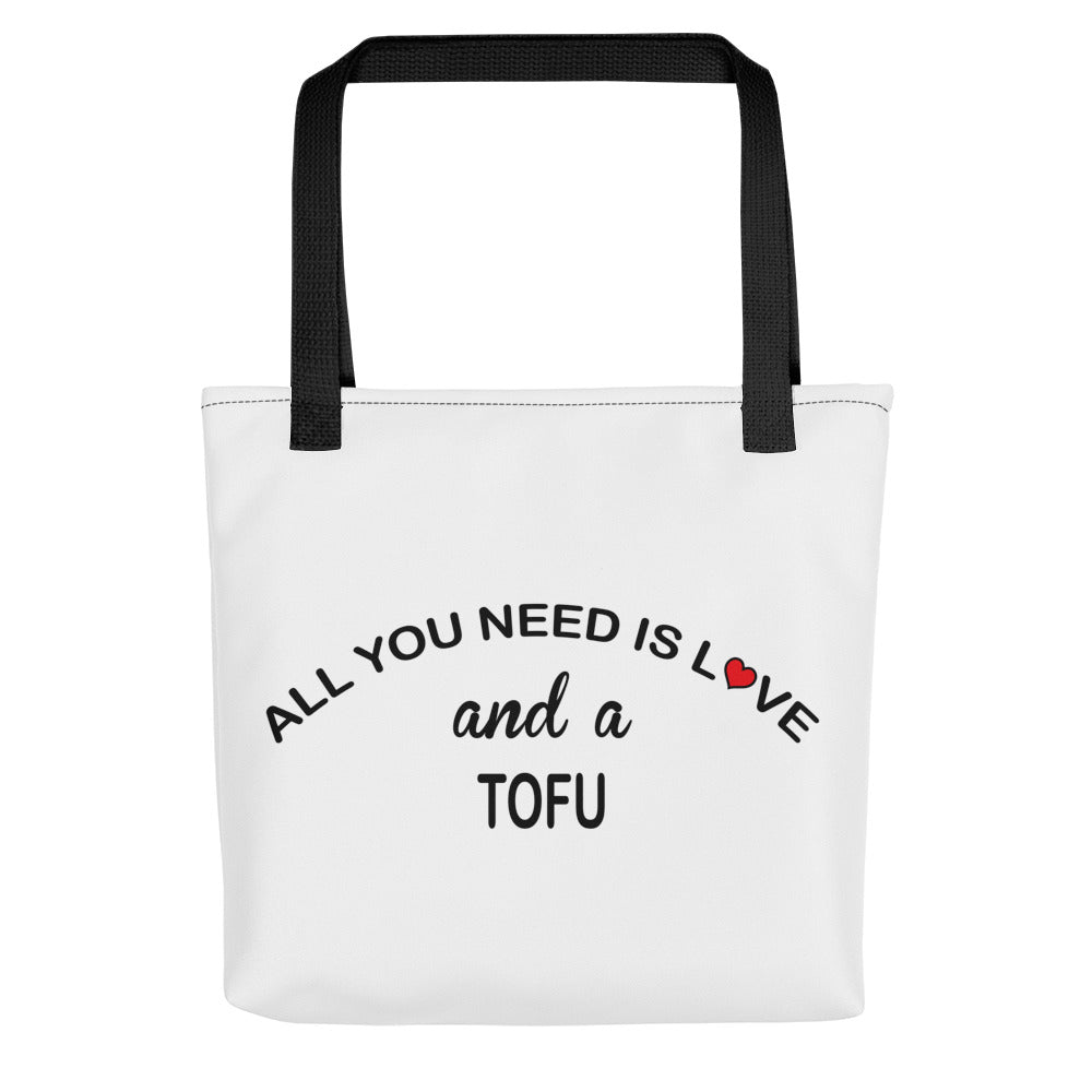 ALL YOU NEED IS LOVE...TOFU Tote bag