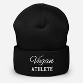 Vegan Athlete Cuffed Beanie