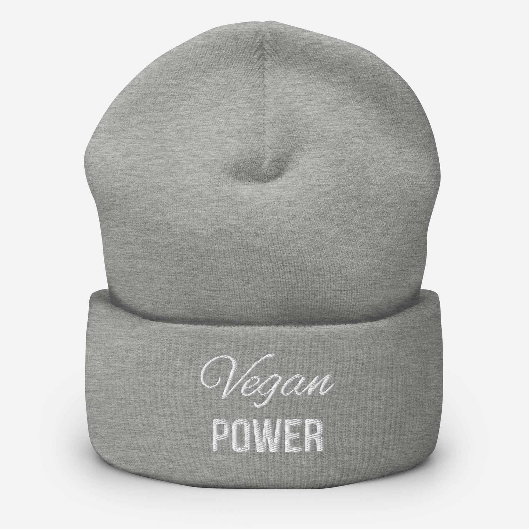 VEGAN POWER Cuffed Beanie