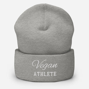 Vegan Athlete Cuffed Beanie