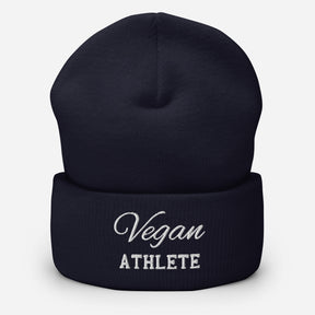 Vegan Athlete Cuffed Beanie