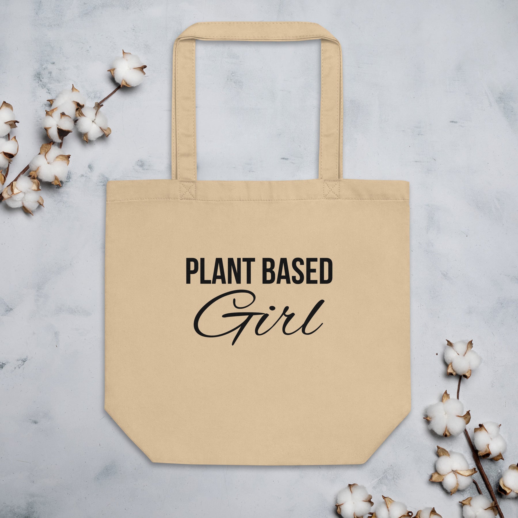 PLANT BASED GIRL Eco Tote Bag