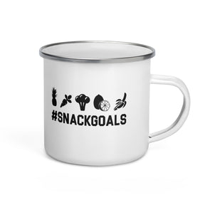 SNACK GOALS Enamel Mug