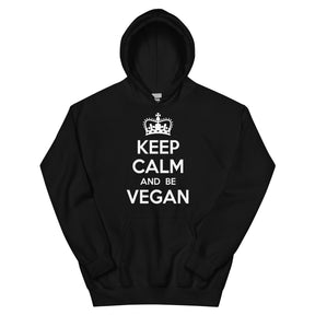 KEEP CALM BE VEGAN  Hoodie