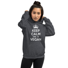 KEEP CALM BE VEGAN  Hoodie