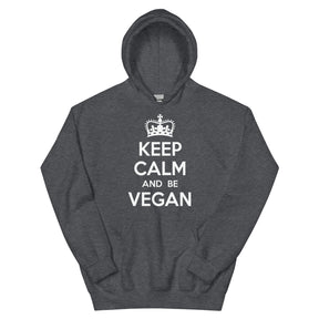 KEEP CALM BE VEGAN  Hoodie