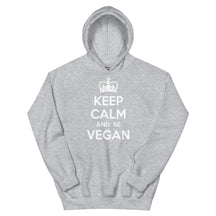 KEEP CALM BE VEGAN  Hoodie