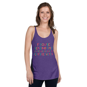 PLANT BASED WOMEN Racerback Tank